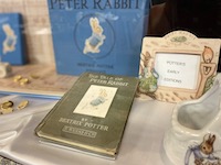 Cover of book The Tales of Peter Rabbit, by Beatrix Potter.