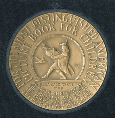 Caldecott medal front