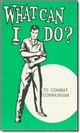 What can I do to combat communism?