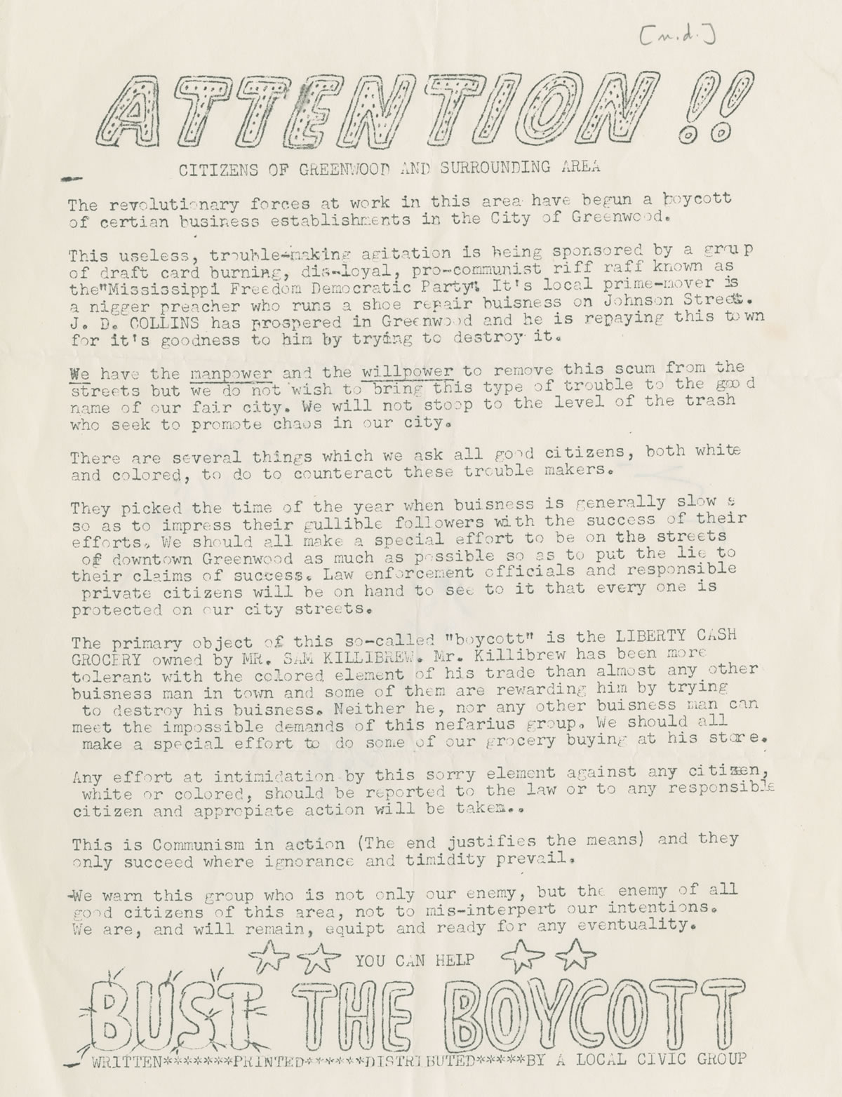 Bill Smith Letter 15 April 8 1946